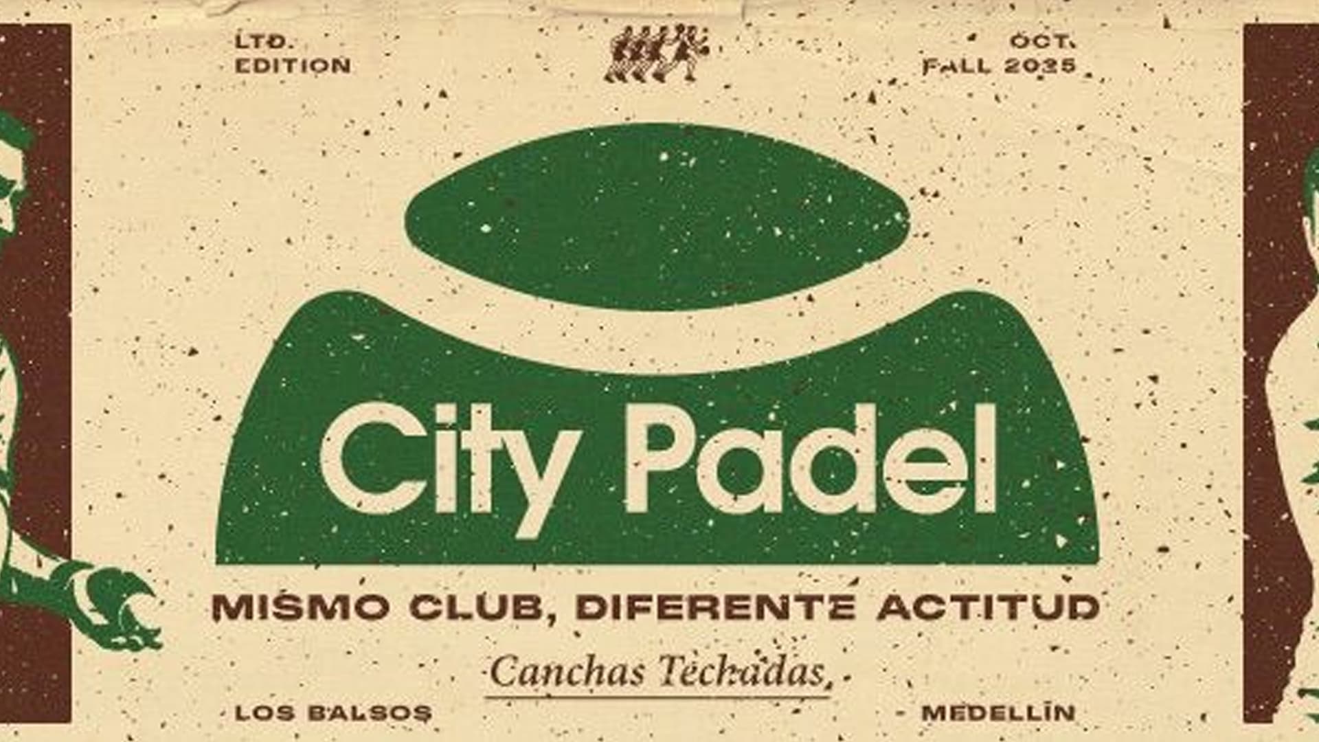 Vista de club de pádel en Medellín
